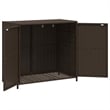 vidaXL Garden Storage Cabinet in Brown