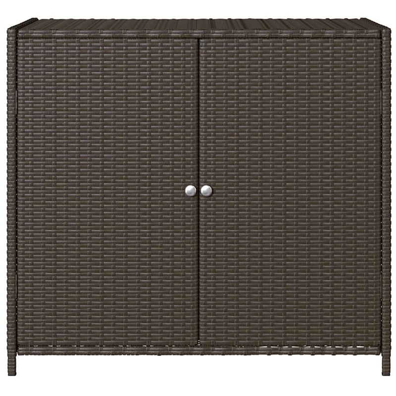 vidaXL Garden Storage Cabinet in Brown