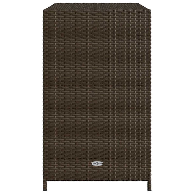 vidaXL Garden Storage Cabinet in Brown
