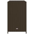 vidaXL Garden Storage Cabinet in Brown