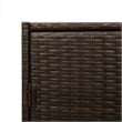 vidaXL Garden Storage Cabinet in Brown