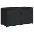 vidaXL Garden Storage Cabinet in Black