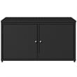 vidaXL Garden Storage Cabinet in Black