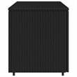 vidaXL Garden Storage Cabinet in Black