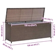 vidaXL Storage Chest in Brown