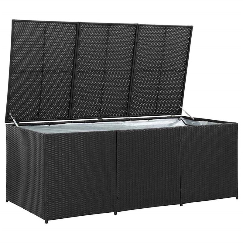vidaXL Large Storage Chest in Black