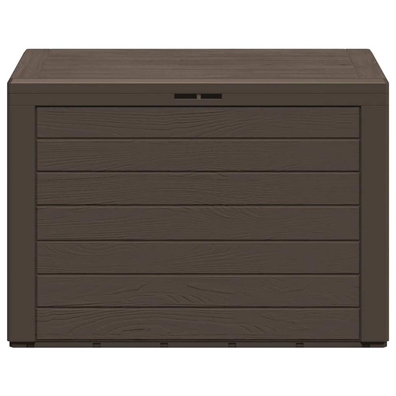 vidaXL Polypropylene Storage Box in Brown