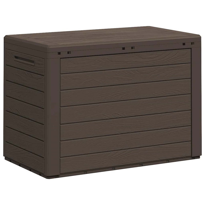 vidaXL Polypropylene Storage Box in Brown