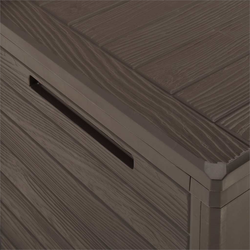 vidaXL Polypropylene Storage Box in Brown