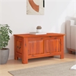 vidaXL Solid Acacia Wood and Engineered Wood Storage Chest in Brown