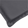 vidaXL Polyester Deck Chair Cushion in Anthracite