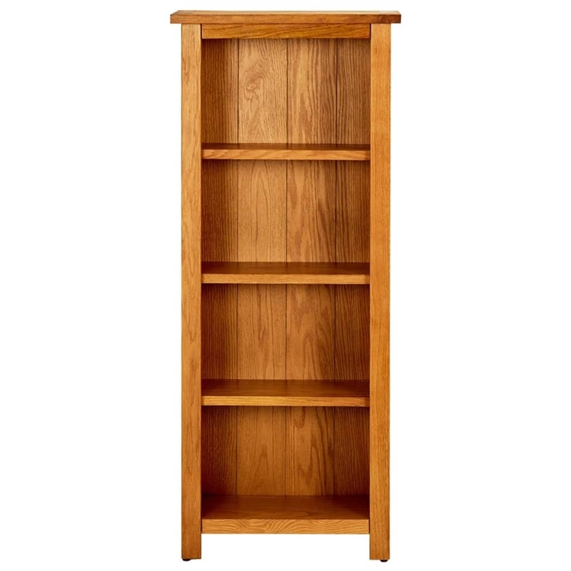 vidaXL Medium Oak Veneered MDF Bookcase in Natural Oak