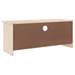 vidaXL Solid Pine Wood Medium TV Cabinet in Natural/Beige