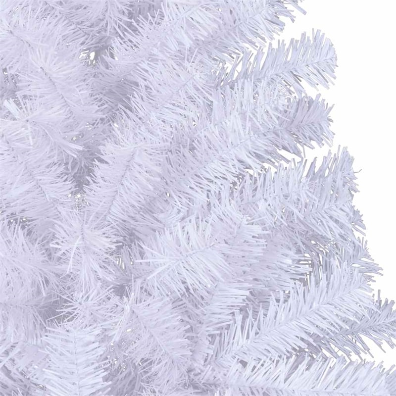 vidaXL Decorative Inlays Artificial Christmas Tree in White