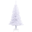 vidaXL PVC 4 ft Collapsible Artificial Christmas Trees in White