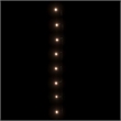vidaXL 49.2 ft Length PVC Decorative Inlays Led String in Warm white