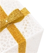 vidaXL Lighted Christmas Box Set of 3 in White/Red/Gold/Blue