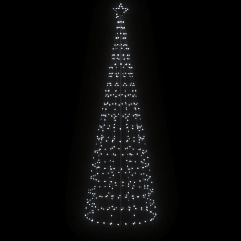 vidaXL Extra Tall Led Christmas Tree in Cold White