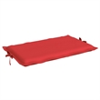 vidaXL Sun Lounger Cushion in Red