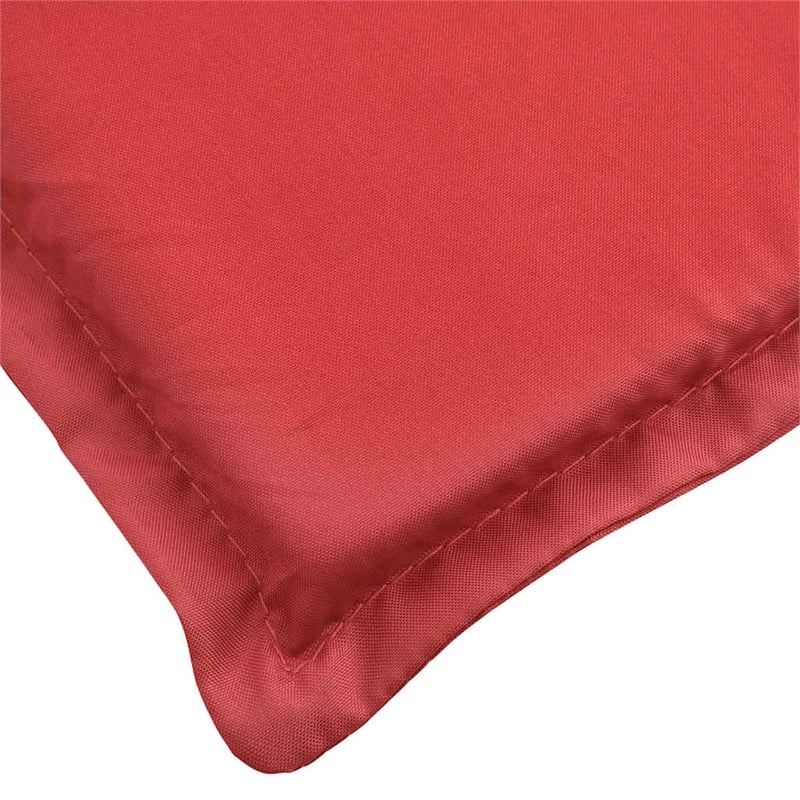 vidaXL Sun Lounger Cushion in Red