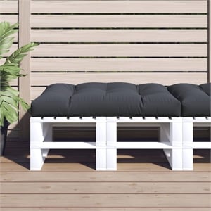 vidaXL Pallet Cushion in Anthracite/Gray