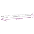 vidaXL Garden Bench Cushion in Anthracite