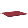 vidaXL Garden Bench Cushion in Wine Red (Set of 2 )