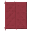 vidaXL Garden Bench Cushion in Wine Red (Set of 2 )