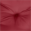 vidaXL Garden Bench Cushion in Wine red (Set of 2 )