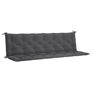 vidaXL Garden Bench Cushion in Anthracite (Set of 2 )
