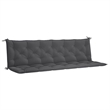 vidaXL Garden Bench Cushion in Anthracite (Set of 2 )