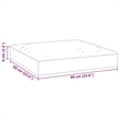 vidaXL Pallet Cushion in Anthracite/Gray