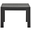 vidaXL Polypropylene Medium Lightweight Garden Table in Anthracite