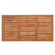 vidaXL Wood Solid Acacia Wood Garden Bar Table in Natural