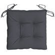 vidaXL Chair Cushion in Set of 6 Anthracite