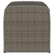 vidaXL Storage Bench in Grey/Cream White