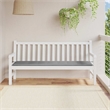 vidaXL Garden Bench Cushion in Gray Fabric