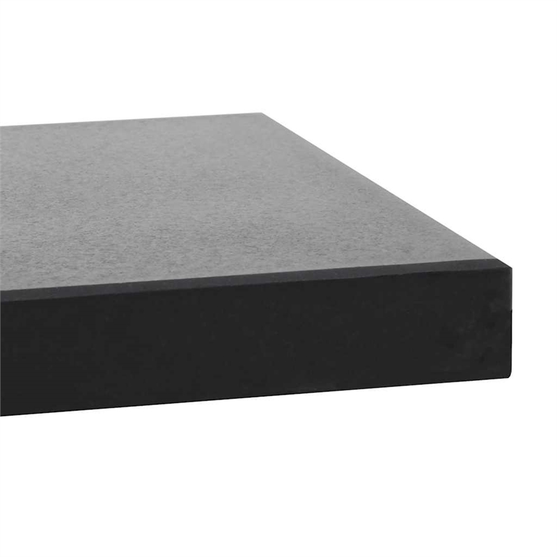 vidaXL Stainless Steel Parasol Base in Black Granite