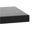 vidaXL Stainless Steel Parasol Base in Black Granite