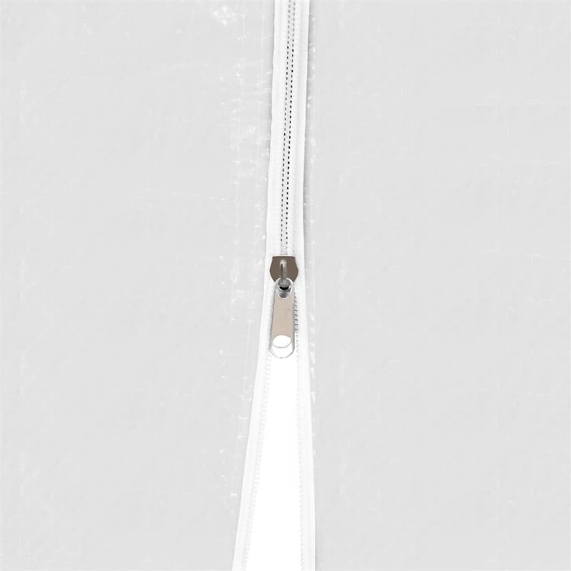 vidaXL Polyethylene Steel Medium Party Tent in White