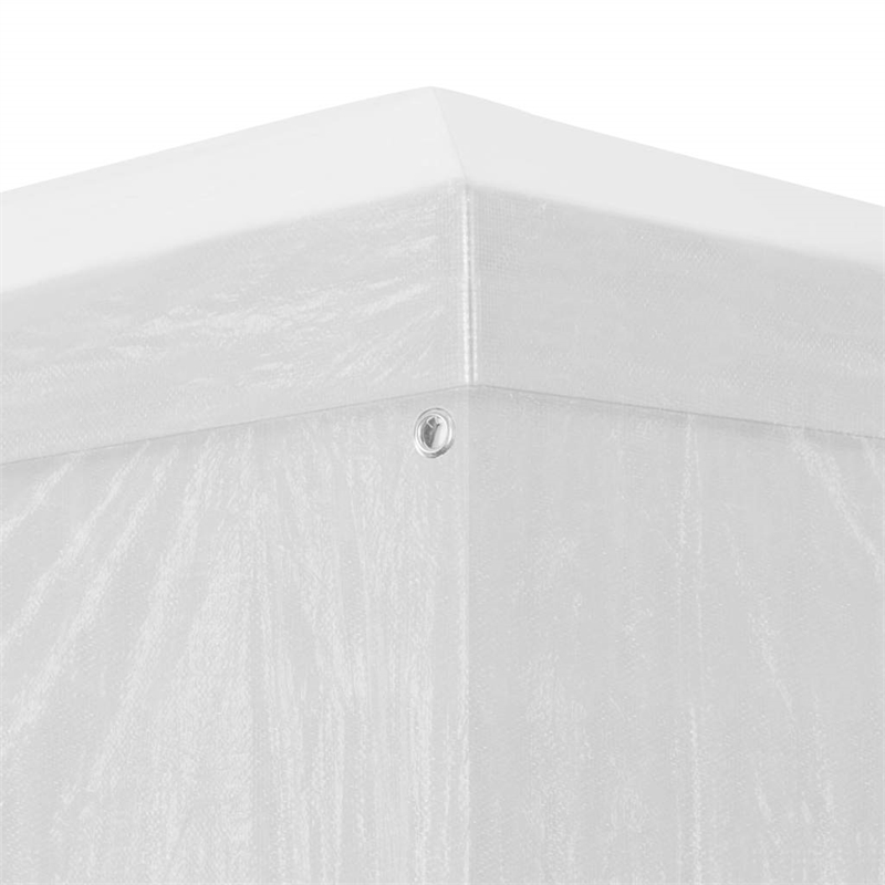 vidaXL Polyethylene Steel Medium Party Tent in White
