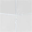 vidaXL 9.8 x 19.7 ft Polyethylene Durabl Party Tent in White