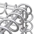 vidaXL Steel wire Durable Gabion Planter in Silver