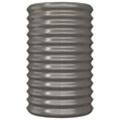 vidaXL Powder-coated steel Medium Tough Garden Planter in Grey