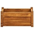 vidaXL Acacia wood with oil finish Compact Durable Raised Bed in Brown
