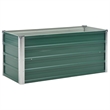 vidaXL Galvanized Steel Durable Raised Bed in Green