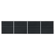 vidaXL Galvanized Steel Large Rectangular Raised Garden Bed in Anthracite