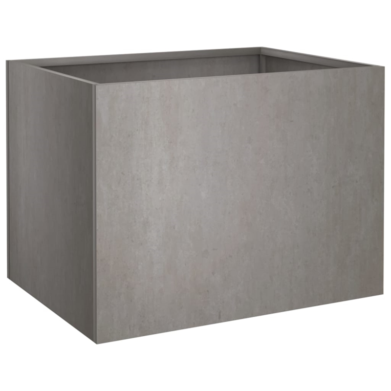 vidaXL Rusty Corten steel Medium Decorative Inlays Planter in Brown