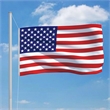 vidaXL Polyester Large Durable US Flag in Multicolor
