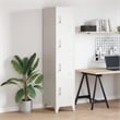 vidaXL Steel Medium Rectangular Industrial Locker Cabinet in Grey